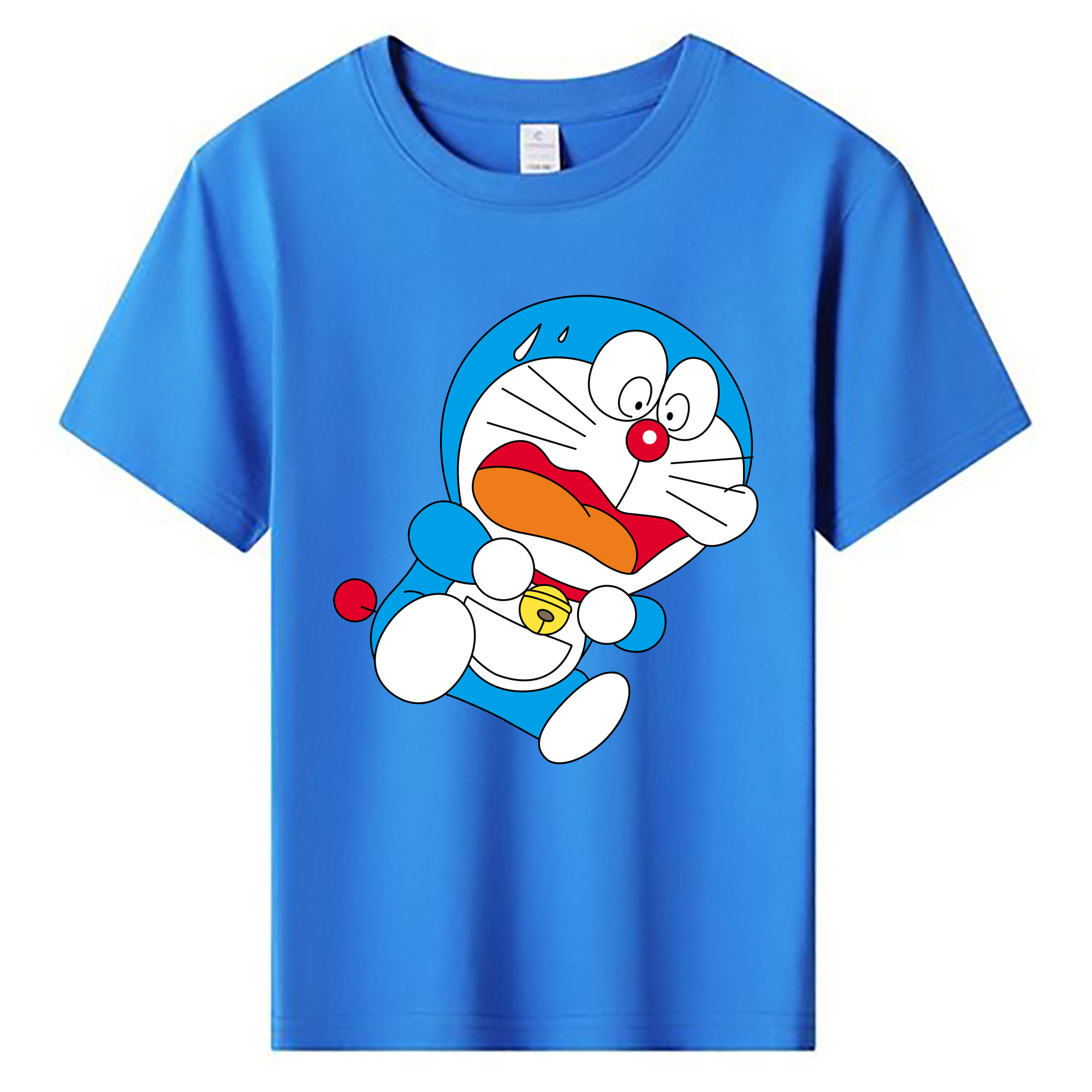 （画像用） ドラえもん Doraemon 綿100％キッズTシャツ（フロントプリント）